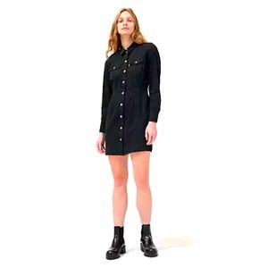 Levi’s Ellie Denim Dress, Black Rose